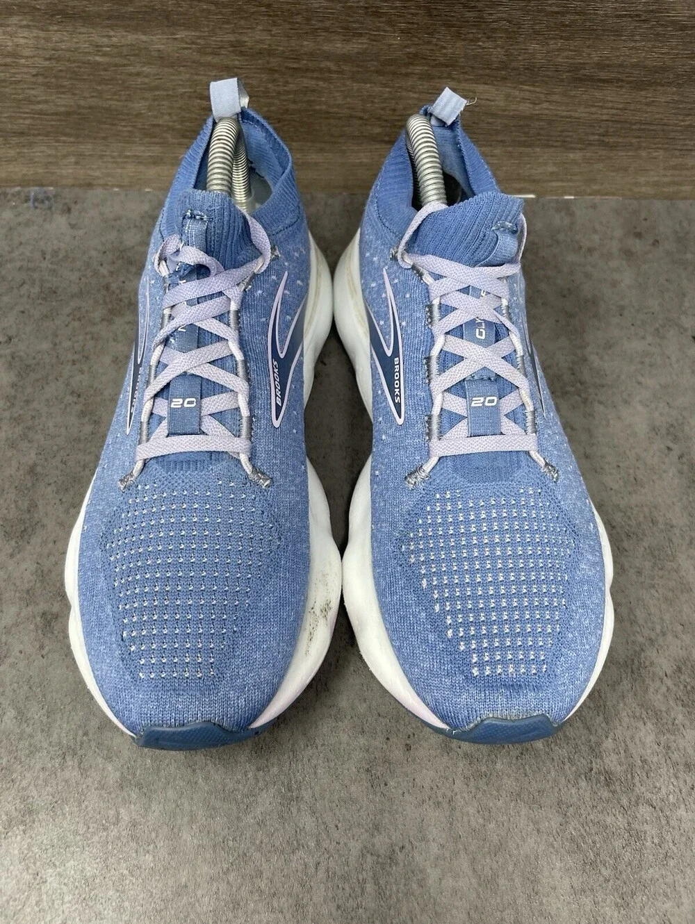 Brooks Glycerin 20 Womens Size 9 Blue Purple DNA LOFT v3 Cushioned Running Shoes